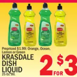 C Town KRASDALE DISH LIQUID offer