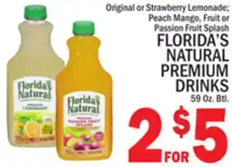 C Town FLORIDA'S NATURAL PREMIUM DRINKS offer