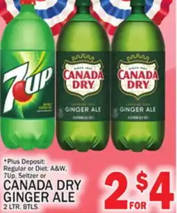 C Town CANADA DRY GINGER ALE offer