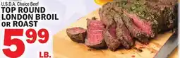 C Town TOP ROUND LONDON BROIL OR ROAST offer