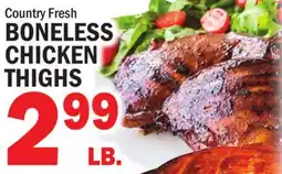 C Town BONELESS CHICKEN THIGHS offer