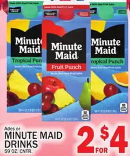 C Town MINUTE MAID DRINKS offer