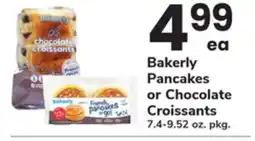 ACME Bakerly Pancakes or Chocolate Croissants offer