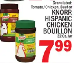 C Town KNORR HISPANIC CHICKEN BOUILLON offer