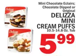 C Town DELIZZA MINI CREAM PUFFS offer