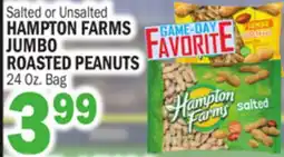 C Town HAMPTON FARMS JUMBO ROASTED PEANUTS offer