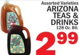 C Town ARIZONA TEAS & DRINKS offer