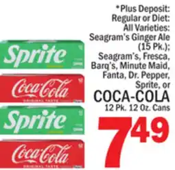 C Town COCA-COLA 12 Pk. Oz offer