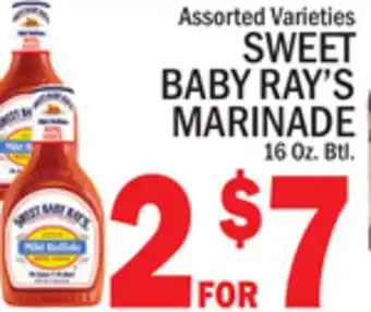 C Town SWEET BABY RAY'S MARINADE offer