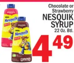 C Town NESQUIK SYRUP offer