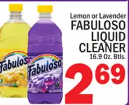 C Town FABULOSO LIQUID CLEANER offer