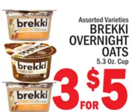 C Town BREKKI OVERNIGHT OATS offer