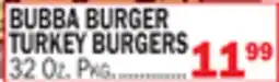 C Town BUBBA BURGER TURKEY BURGERS offer