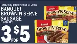 C Town BANQUET BROWN'N SERVE SAUSAGE offer