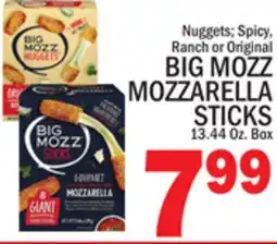 C Town BIG MOZZ MOZZARELLA STICKS offer