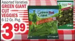 C Town GREEN GIANT CUT VEGGIES offer