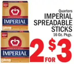 C Town IMPERIAL SPREADABLE STICKS offer