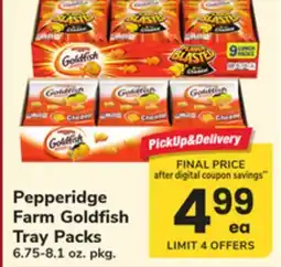 ACME Pepperidge Farm Goldfish Tray Packs offer