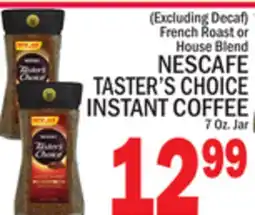C Town NESCAFE TASTER'S CHOICE INSTANT COFFEE offer