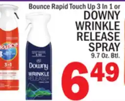 C Town DOWNY WRINKLE RELEASE SPRAY 9.7 Oz. Btl offer