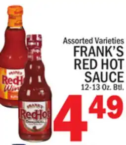 C Town FRANK'S RED HOT SAUCE offer