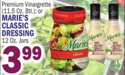 C Town MARIE'S CLASSIC DRESSING 12 Oz. Jars offer