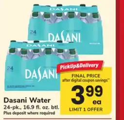 ACME Dasani Water offer