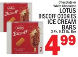 C Town LOTUS BISCOFF COOKIES ICE CREAM BARS offer
