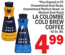 C Town LA COLOMBE COLD BREW COFFEE offer