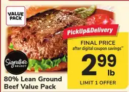 ACME 80% Lean Ground Beef offer