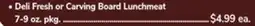 ACME Oscar Mayer Deli Fresh or Carving Board Lunchmeat offer