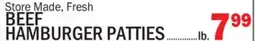 C Town HAMBURGER PATTIES offer