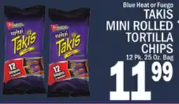 C Town TAKIS MINI ROLLED TORTILLA CHIPS offer