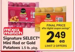 ACME Signature SELECT Mini Red or Gold Potatoes offer
