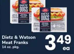 ACME Dietz & Watson Meat Franks offer
