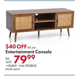Boscov's Entertainment Console offer