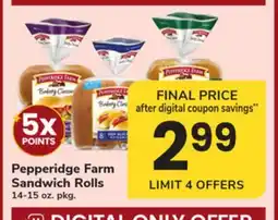 ACME Pepperidge Farm Sandwich Rolls offer