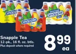 ACME Snapple Tea offer