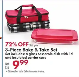 Boscov's 3-Piece Bake & Take Set offer