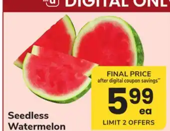ACME Seedless Watermelon offer