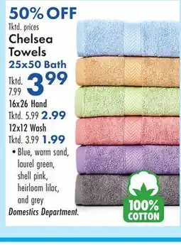 Boscov's Chelsea Towels 25x50 Bath offer