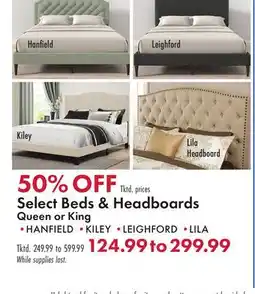 Boscov's Select Beds & Headboards offer
