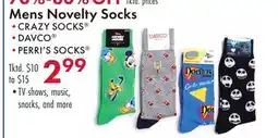 Boscov's Mens Novelty Socks offer