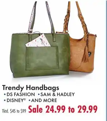 Boscov's Trendy Handbags offer