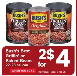 ACME Bush's Best Grillin' or Baked Beans offer
