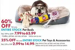 Boscov's ENTIRE STOCK Pet Beds offer