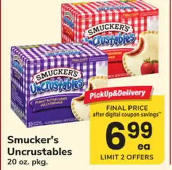ACME Smucker's Uncrustables offer