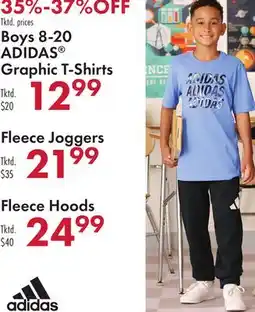 Boscov's Boys 8-20 ADIDAS Graphic T-Shirts offer