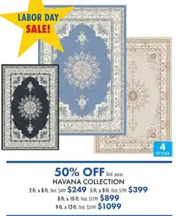 Boscov's HAVANA COLLECTION offer
