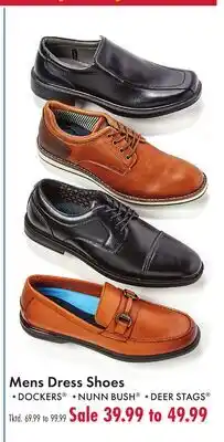 Boscov's Mens Dress Shoes offer